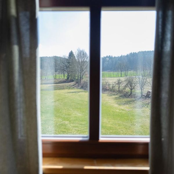 Výhled ložnice
